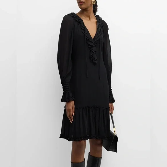 Kobi Halperin
Collin Crinkled Ruffle A-Line Dress - Picture 1 of 3